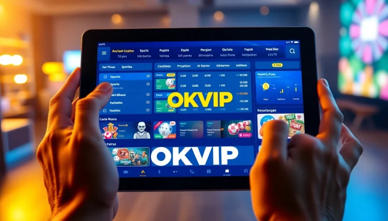 Experience the excitement of online betting at okvipwin.live with interactive gaming options.