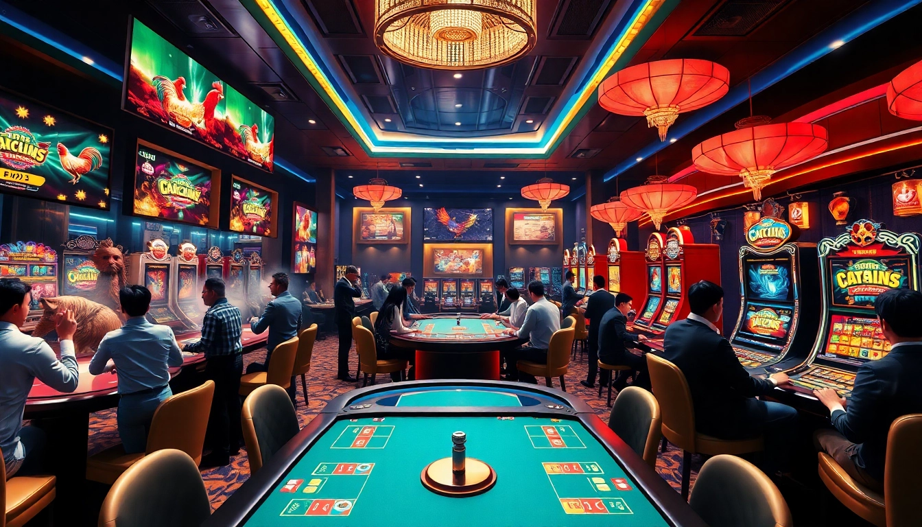 Experience the thrill of online gambling at dagawin.live with engaging cockfights and casino action.