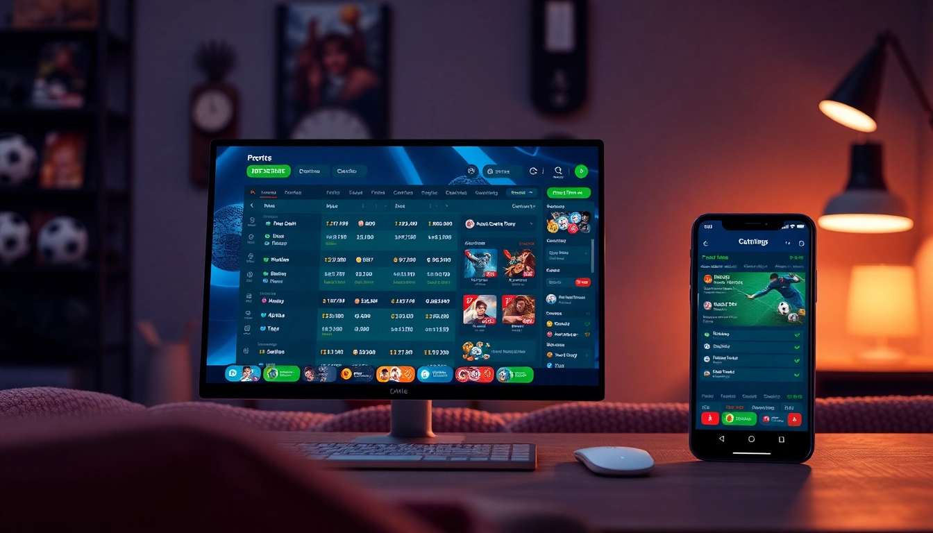 Explore the innovative interface of luck8win.live, showcasing sleek design and user-friendly features for online betting.