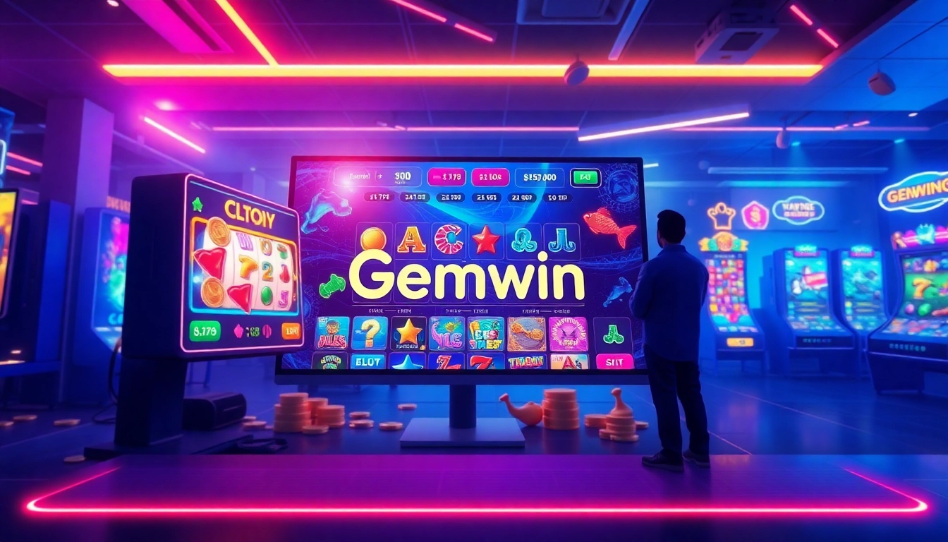 Engaging online gaming experience at https://gemwin.it.com/ showcasing dynamic games and user-friendly interface.