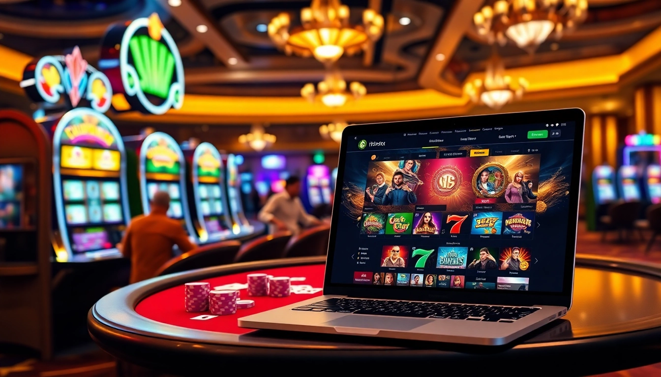 Experience the thrill of idnslot with exciting gameplay and vibrant casino visuals.